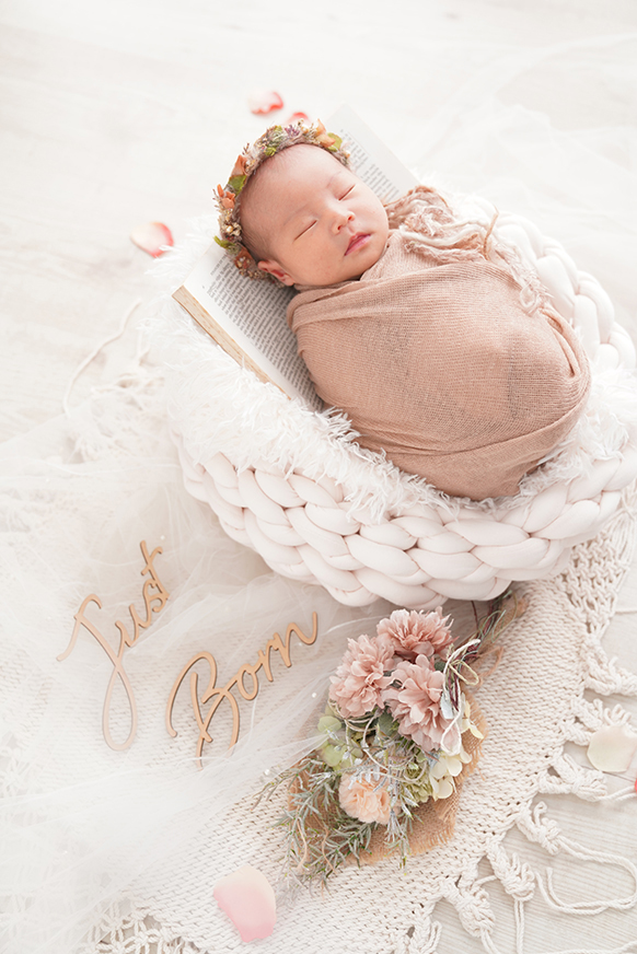 ニューボーンモデル撮影